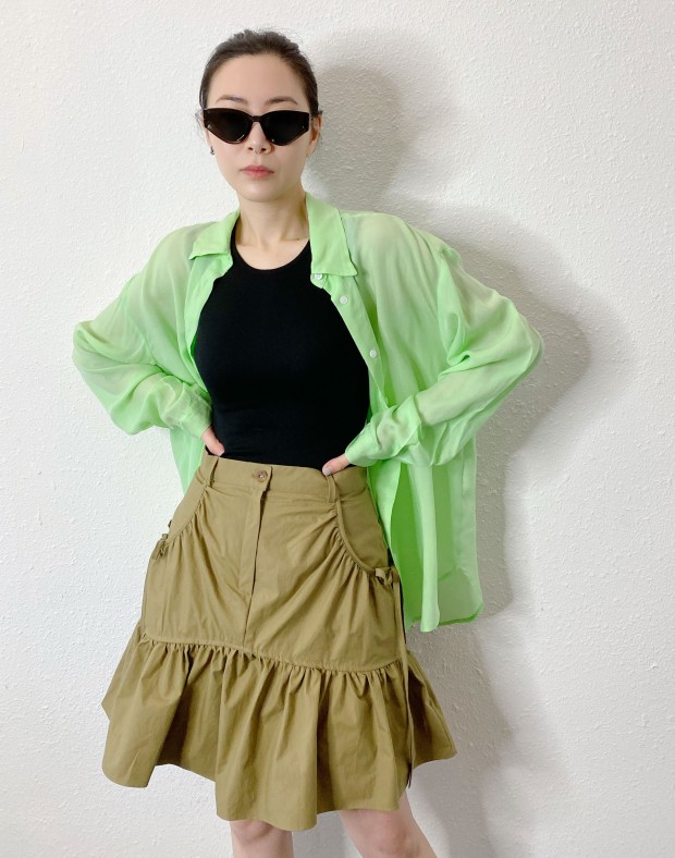 Green Ultra Light Shirt #250309